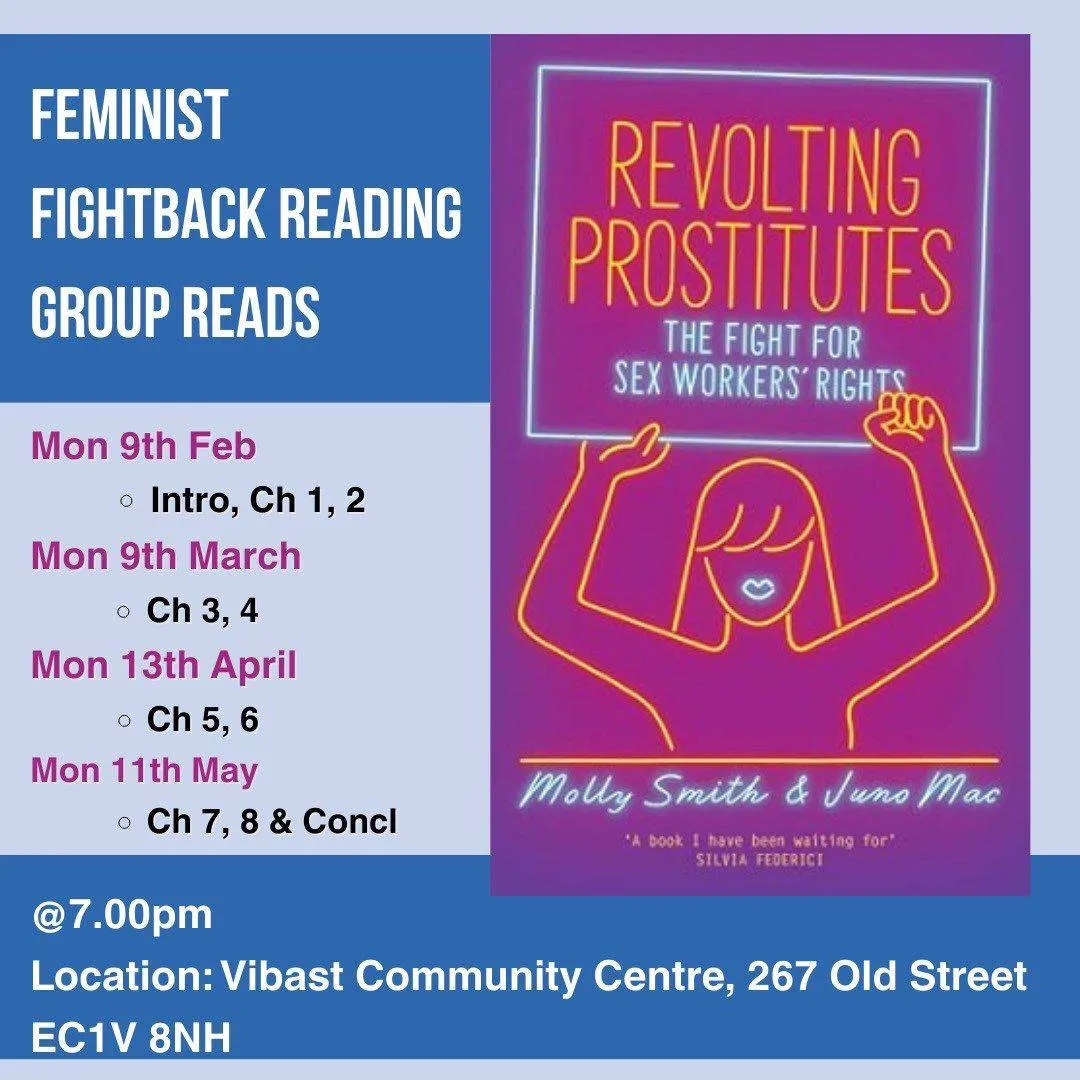 Feminist Fightback reading group: Revolting Prostitutes: The Fight for Sex Workers’ Rights
