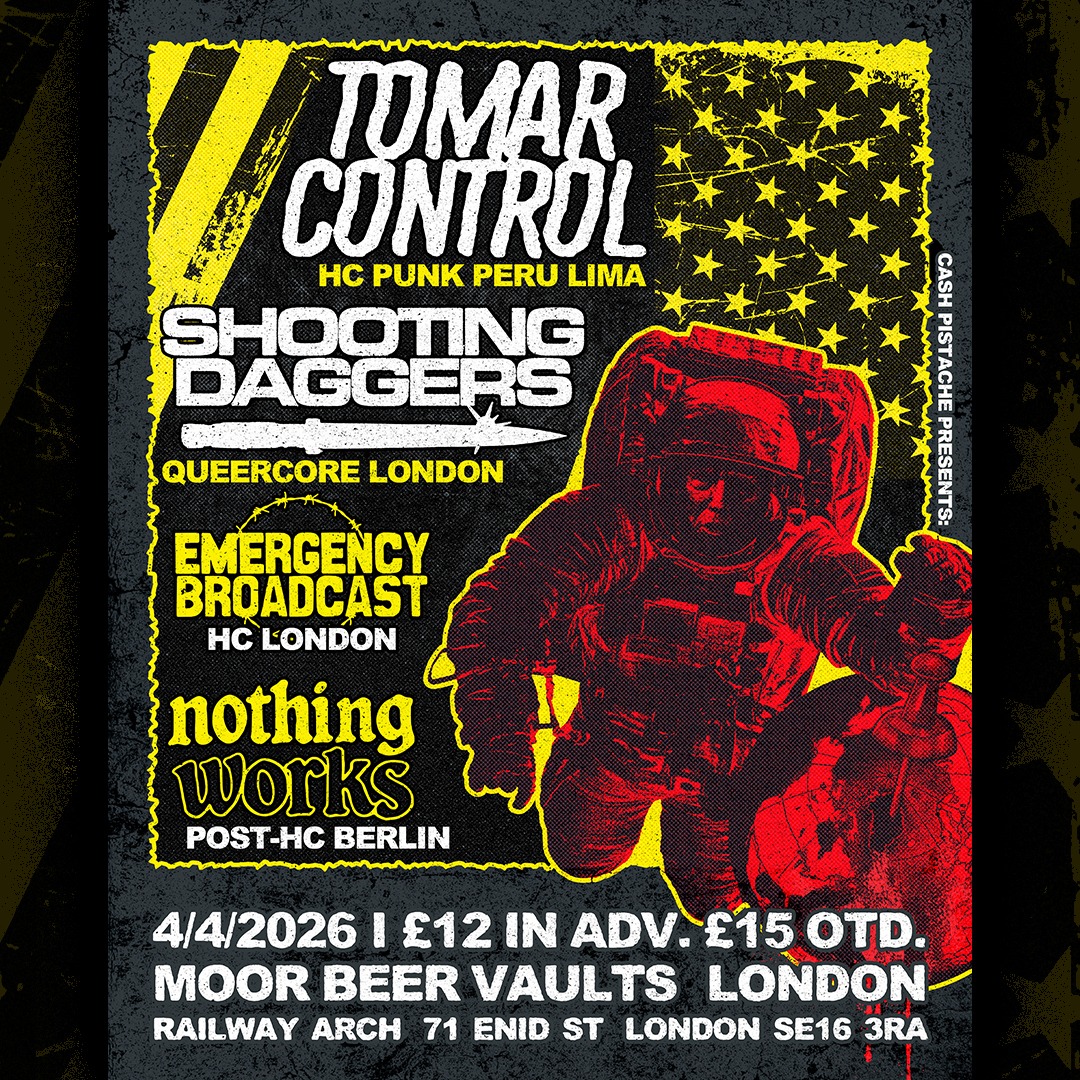 Shooting Daggers – Nothing Works – Tomar Control – Emergency Broadcast