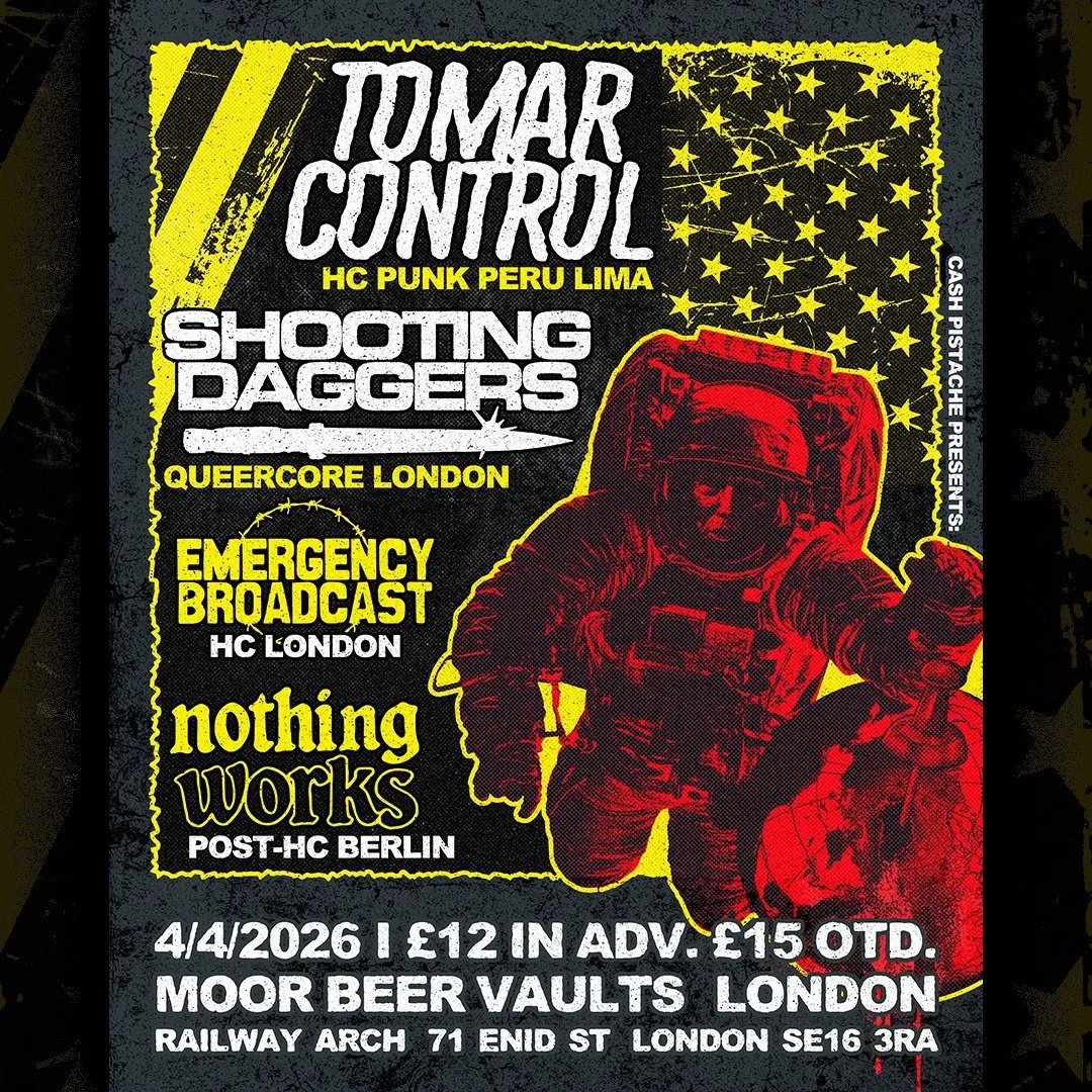 Shooting Daggers – Nothing Works – Tomar Control – Emergency Broadcast
