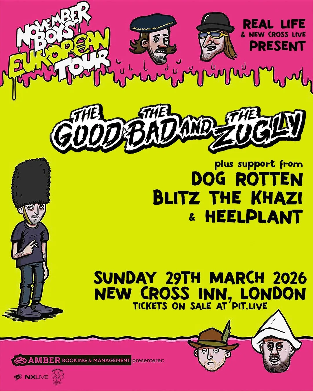 The Good The Bad and The Zugly / Dog Rotten / Blitz The Khazi / Heelplant