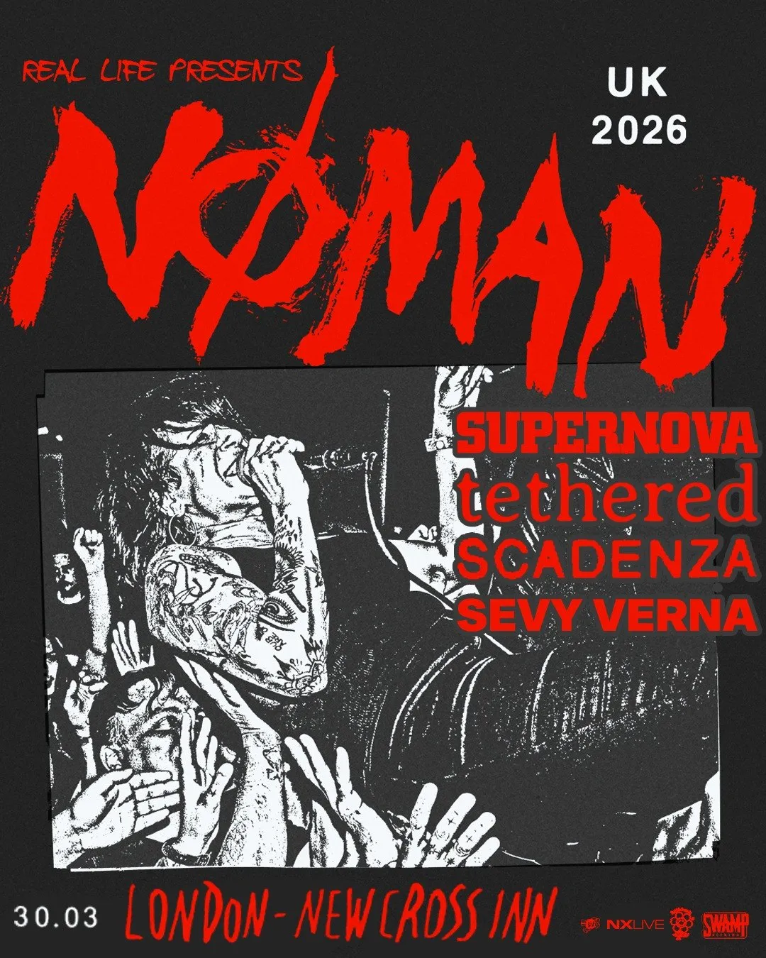 No Man // Supernova // Tethered // Scadenza // Sevy Verna