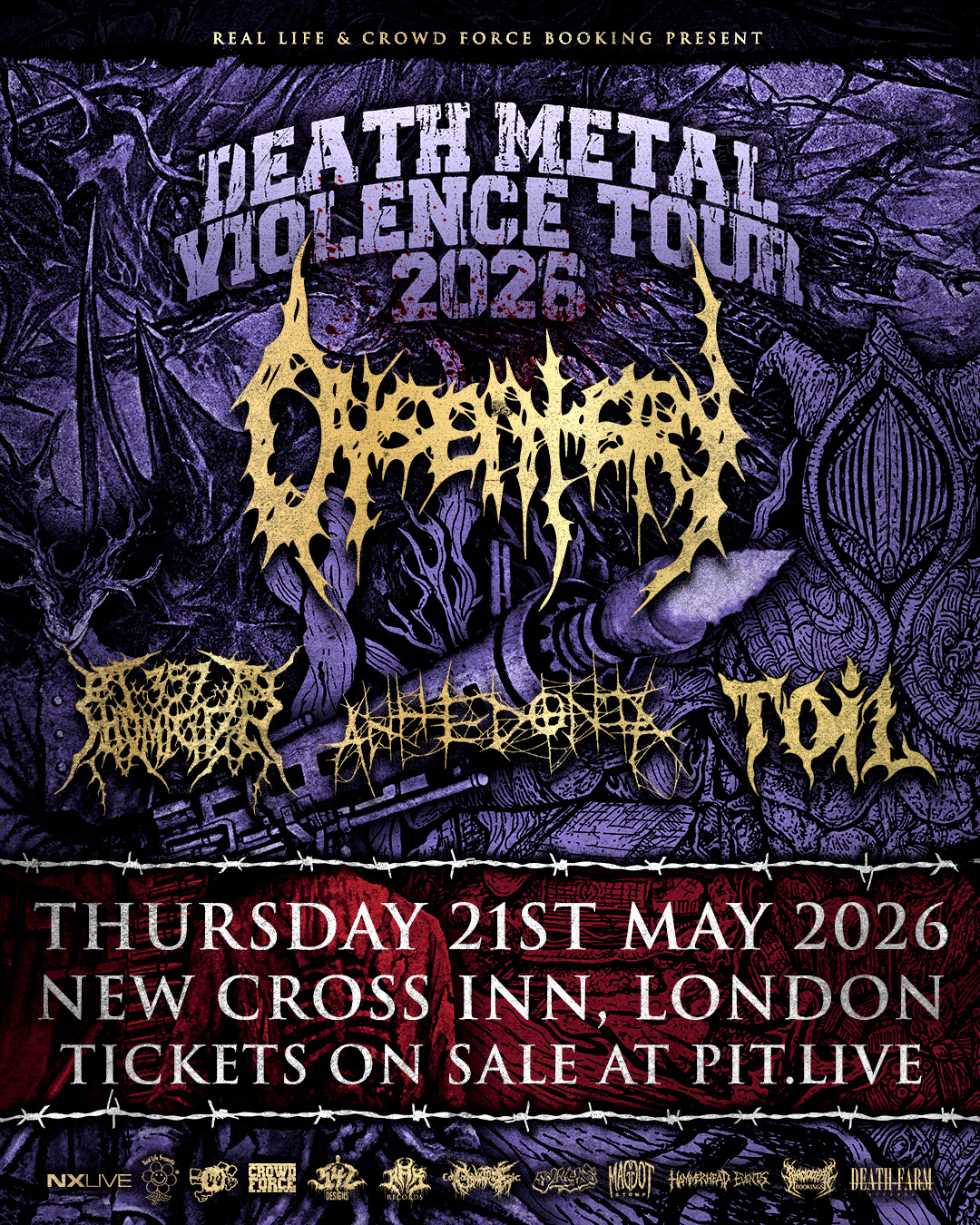 Dysentery / .357 Homicide / Anhedonia / Toil