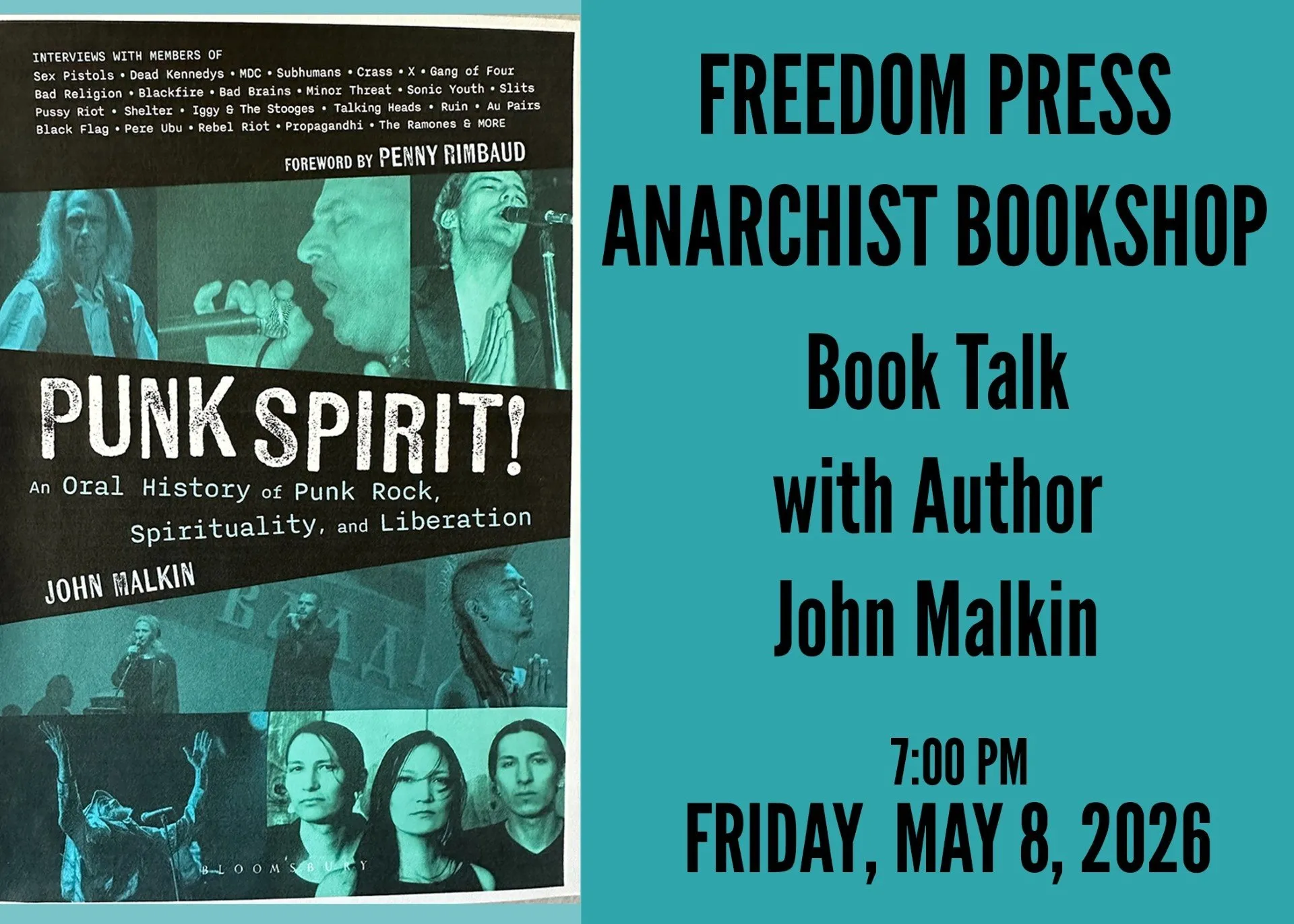 Punk Spirit! book talk with author John Malkin