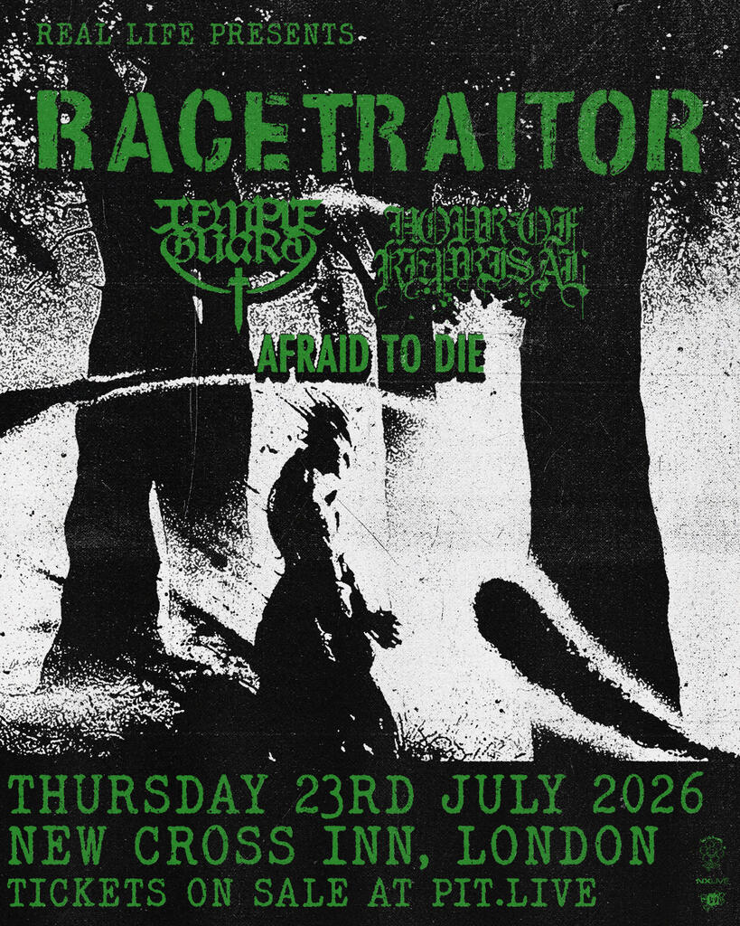 Racetraitor / Temple Guard / Hour Of Reprisal / Afraid To Die
