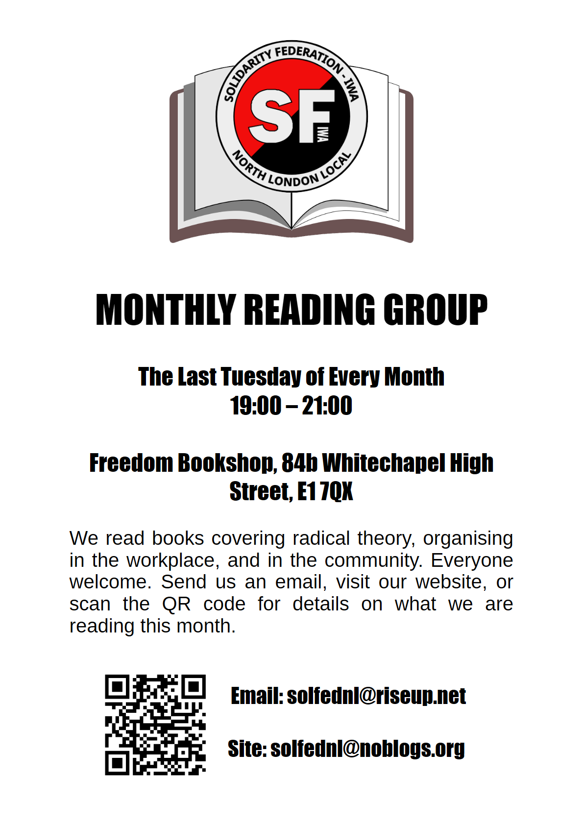Reading Group – TBD