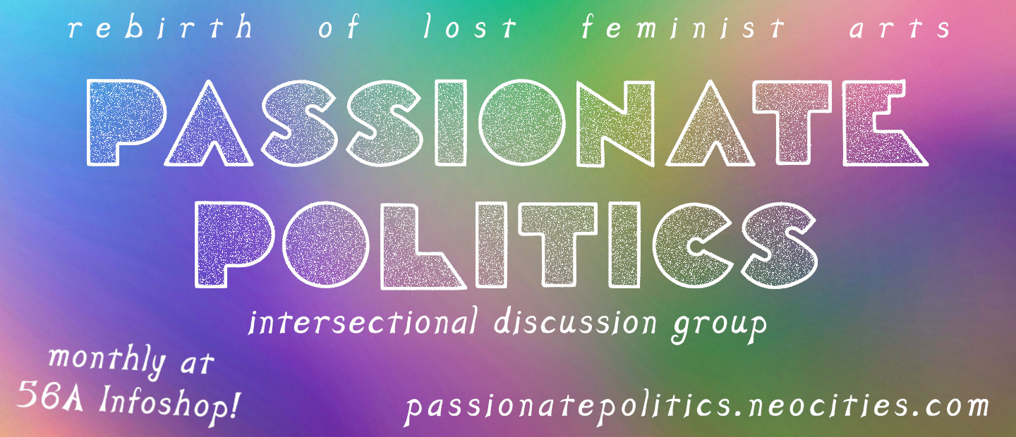 Passionate Politics – Monthly Discussions